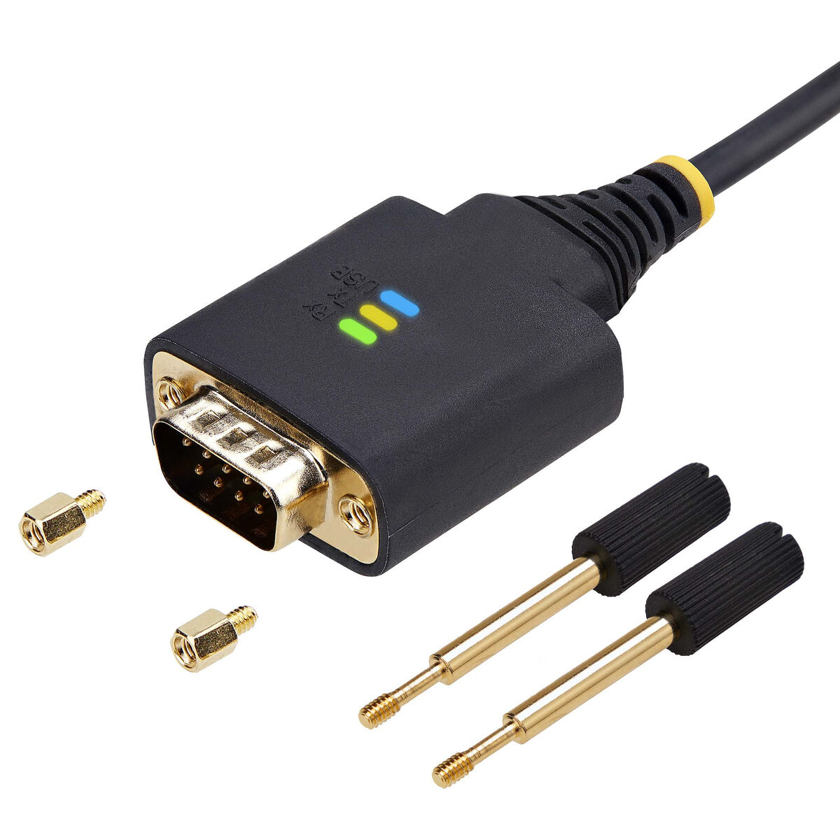 USB adaptér Startech 1P6FFCN-USB-SERIAL Černý 2 m